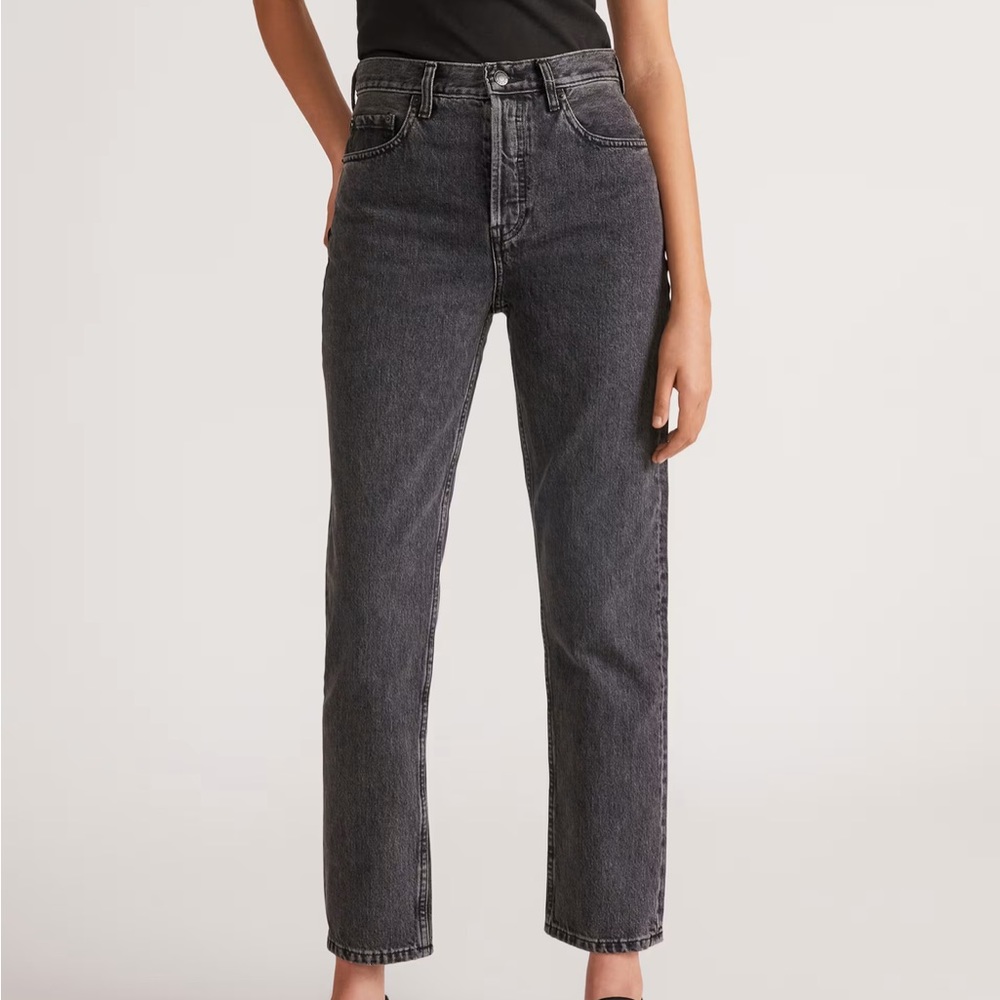 Everlane Washed Black 90s Cheeky Jean